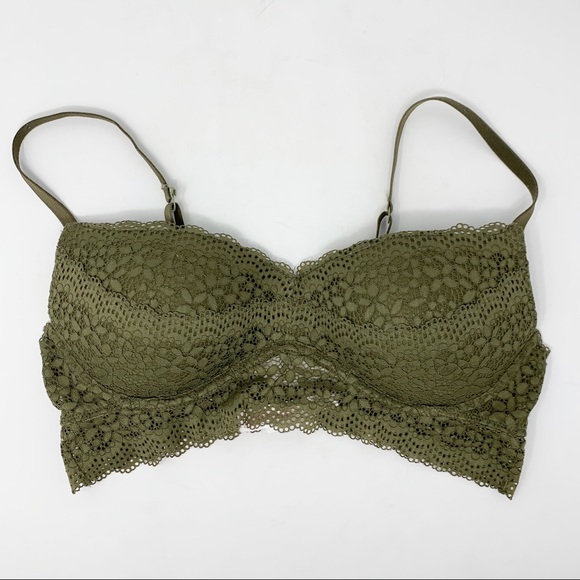 Xhilaration Other - Xhilaration Green Lace Padded Bra Size 36B